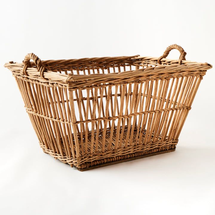 Antique French Laundry Basket