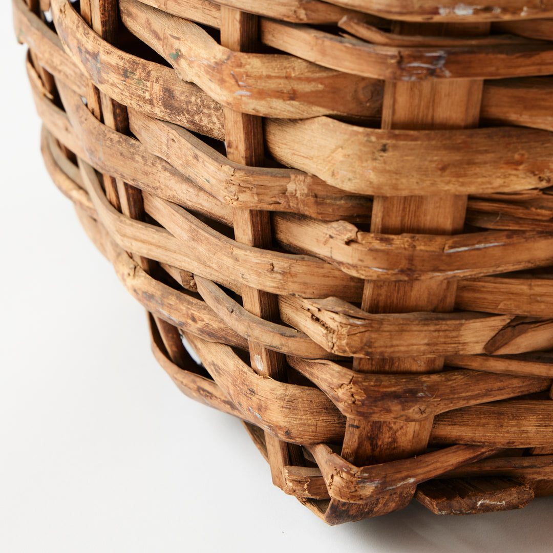 Large Antique Woven Basket