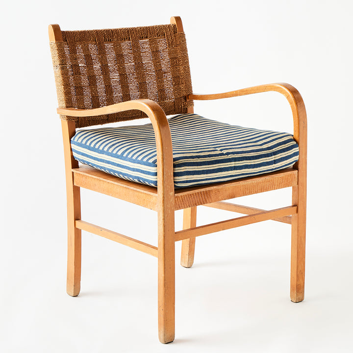 Mid-Century Rope Back Chair