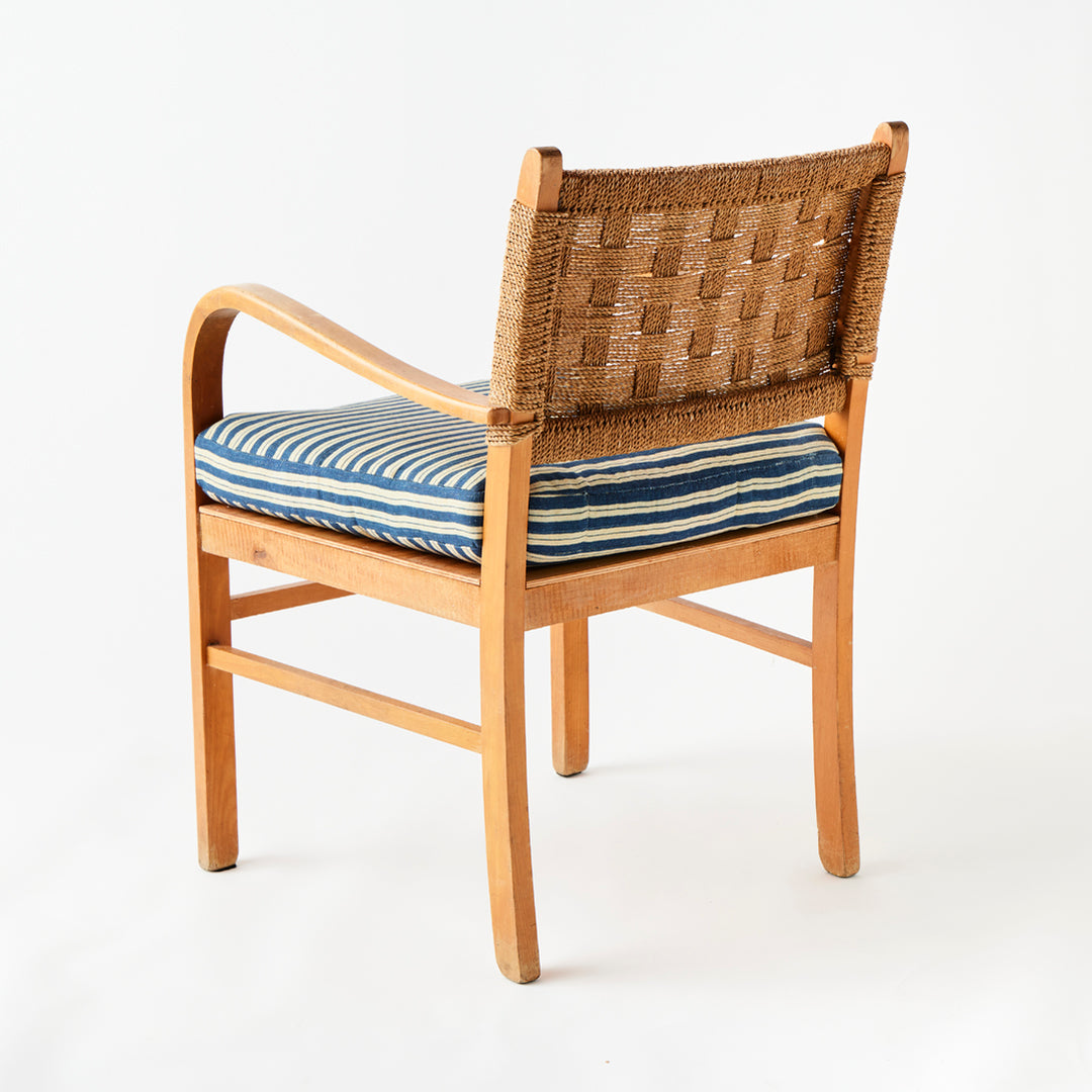 Mid-Century Rope Back Chair