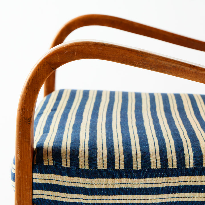 Mid-Century Rope Back Chair