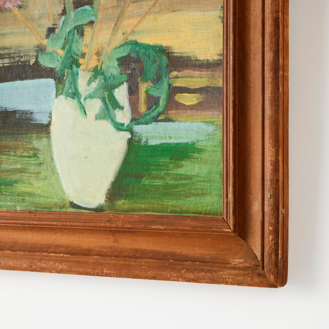 Vintage Floral Still Life Painting