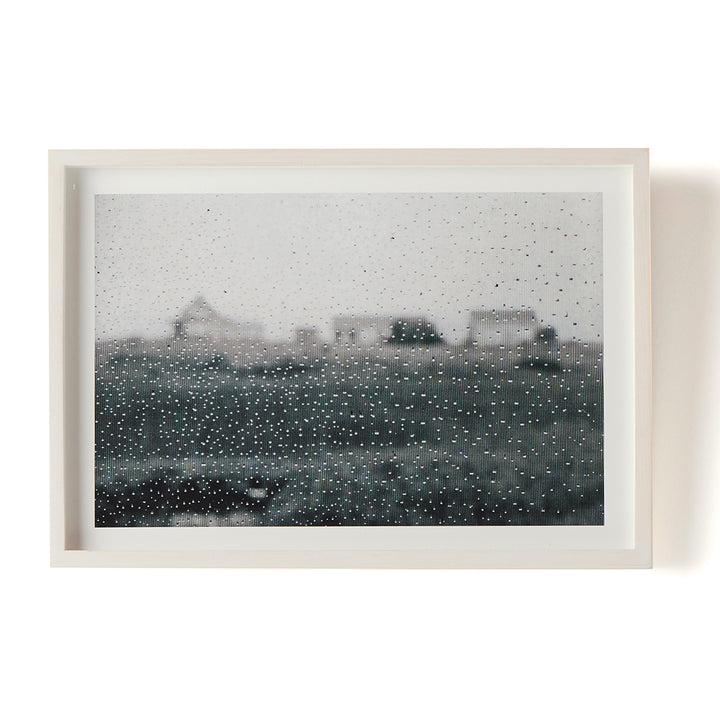Klaus Gemming, Raindrops on a Window Screen