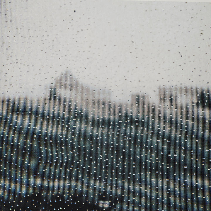 Klaus Gemming, Raindrops on a Window Screen