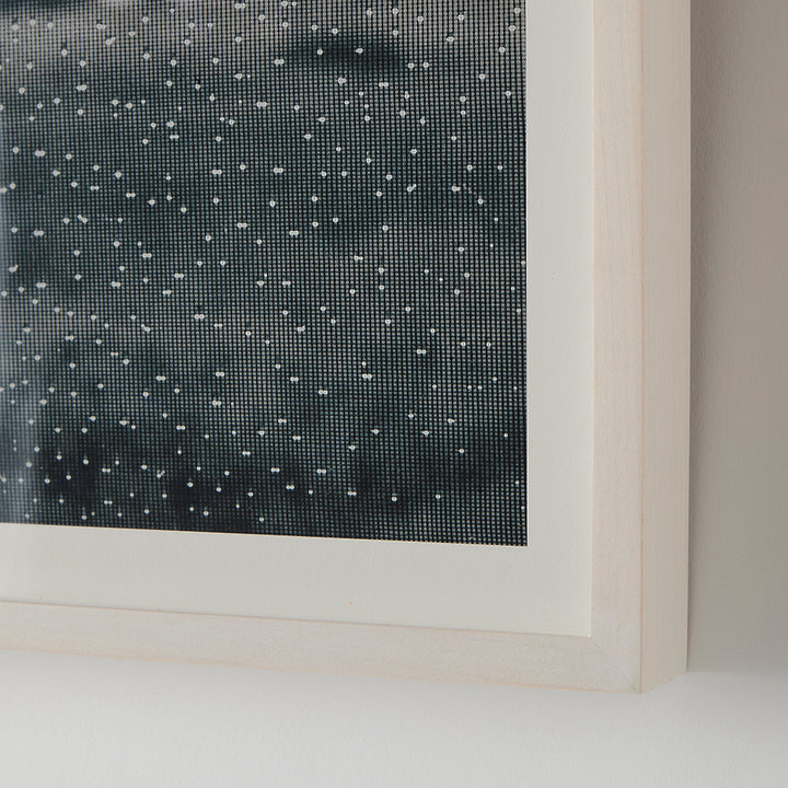 Klaus Gemming, Raindrops on a Window Screen