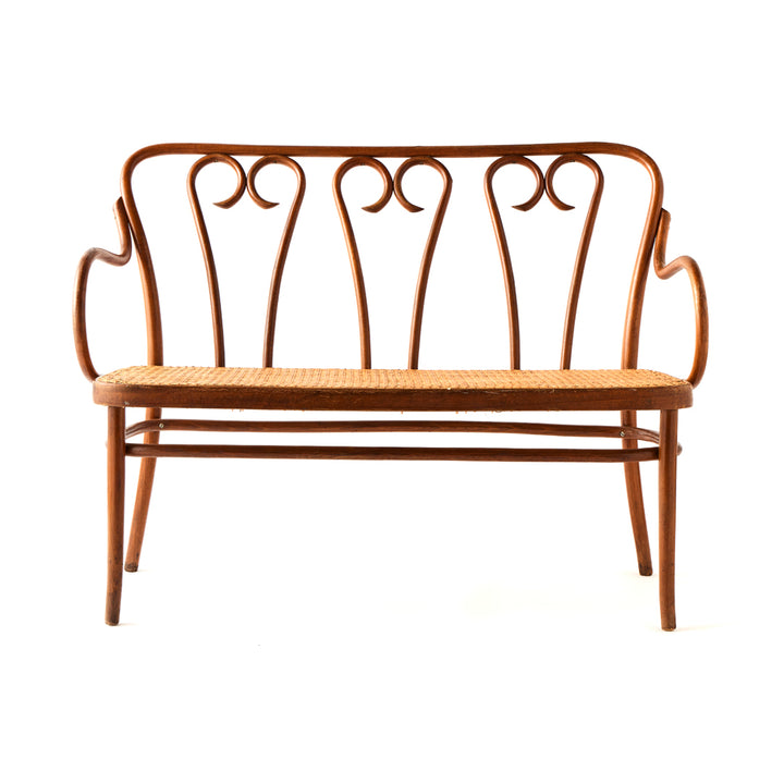 Vintage Bentwood Bench
