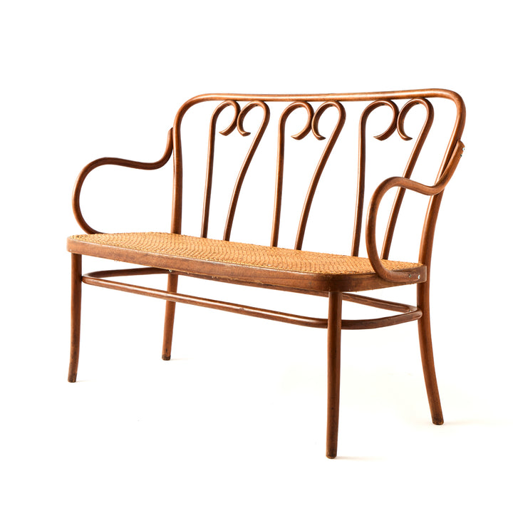 Vintage Bentwood Bench