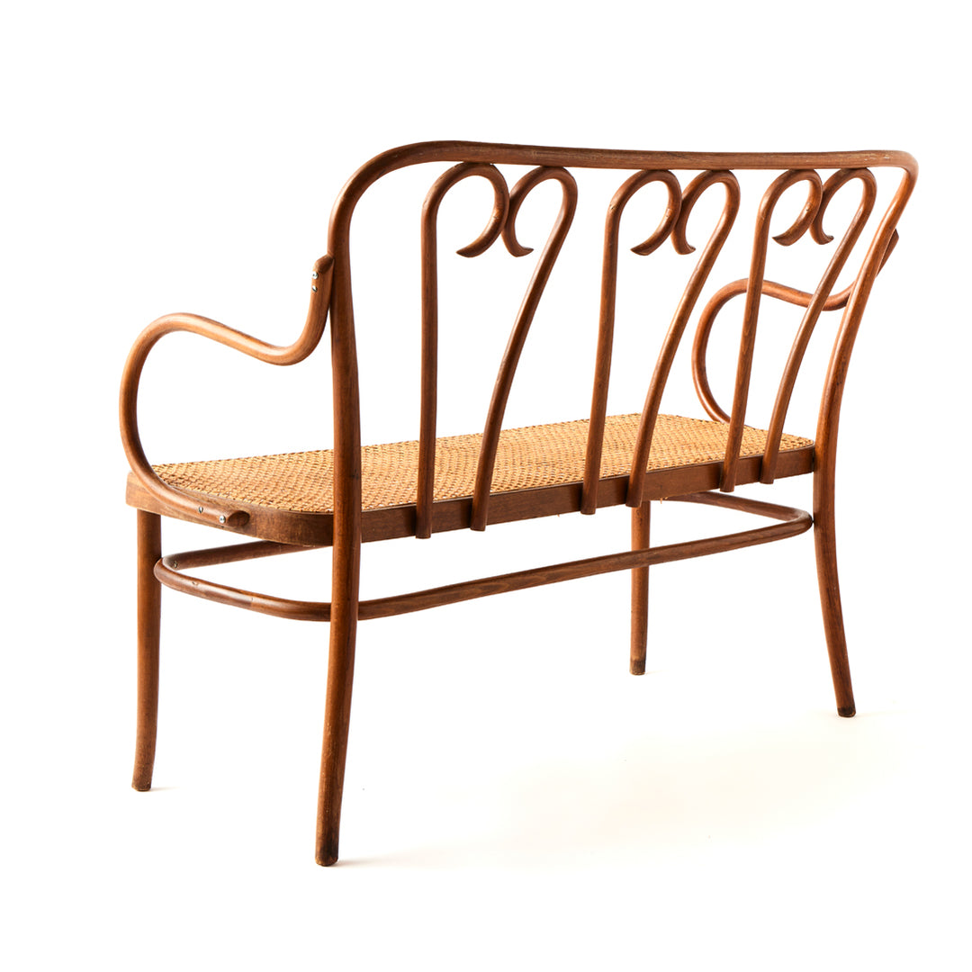 Vintage Bentwood Bench