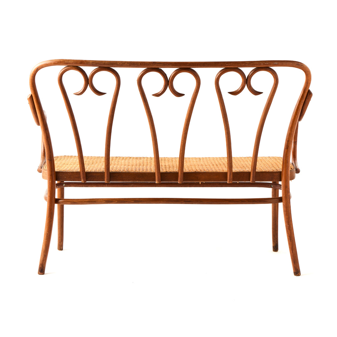 Vintage Bentwood Bench