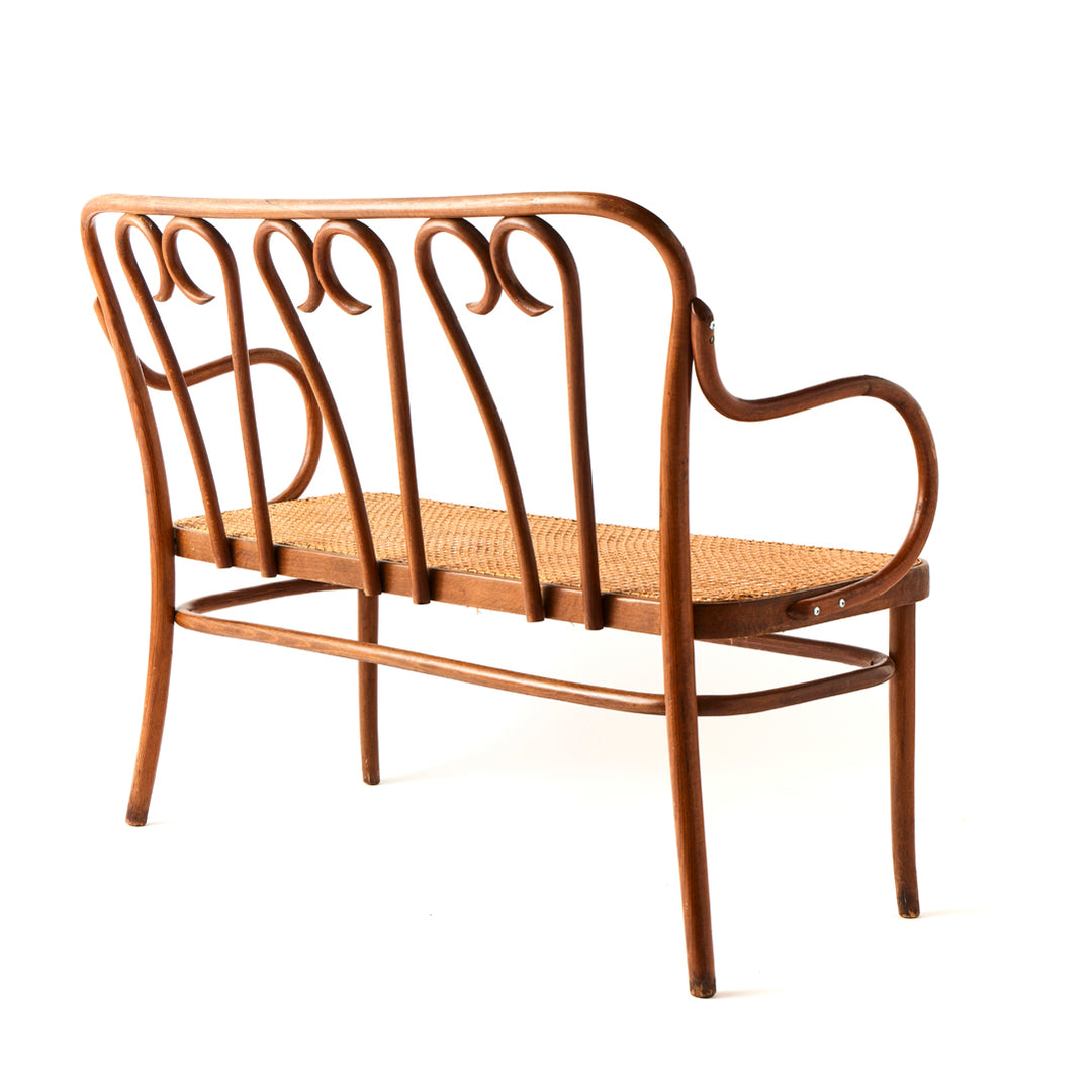 Vintage Bentwood Bench