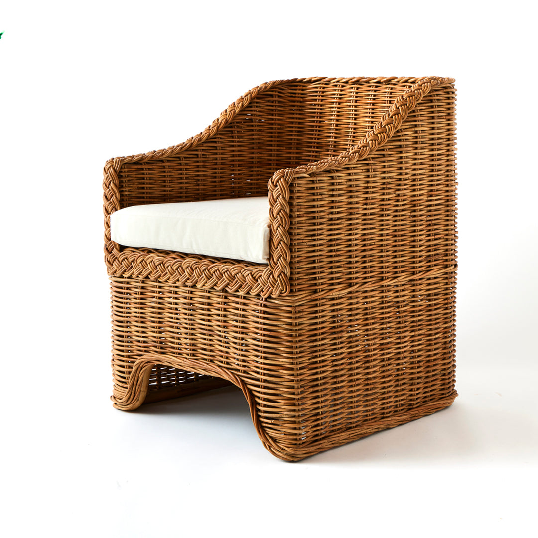 Pair of Vintage Rattan Chairs by Ralph Lauren Home