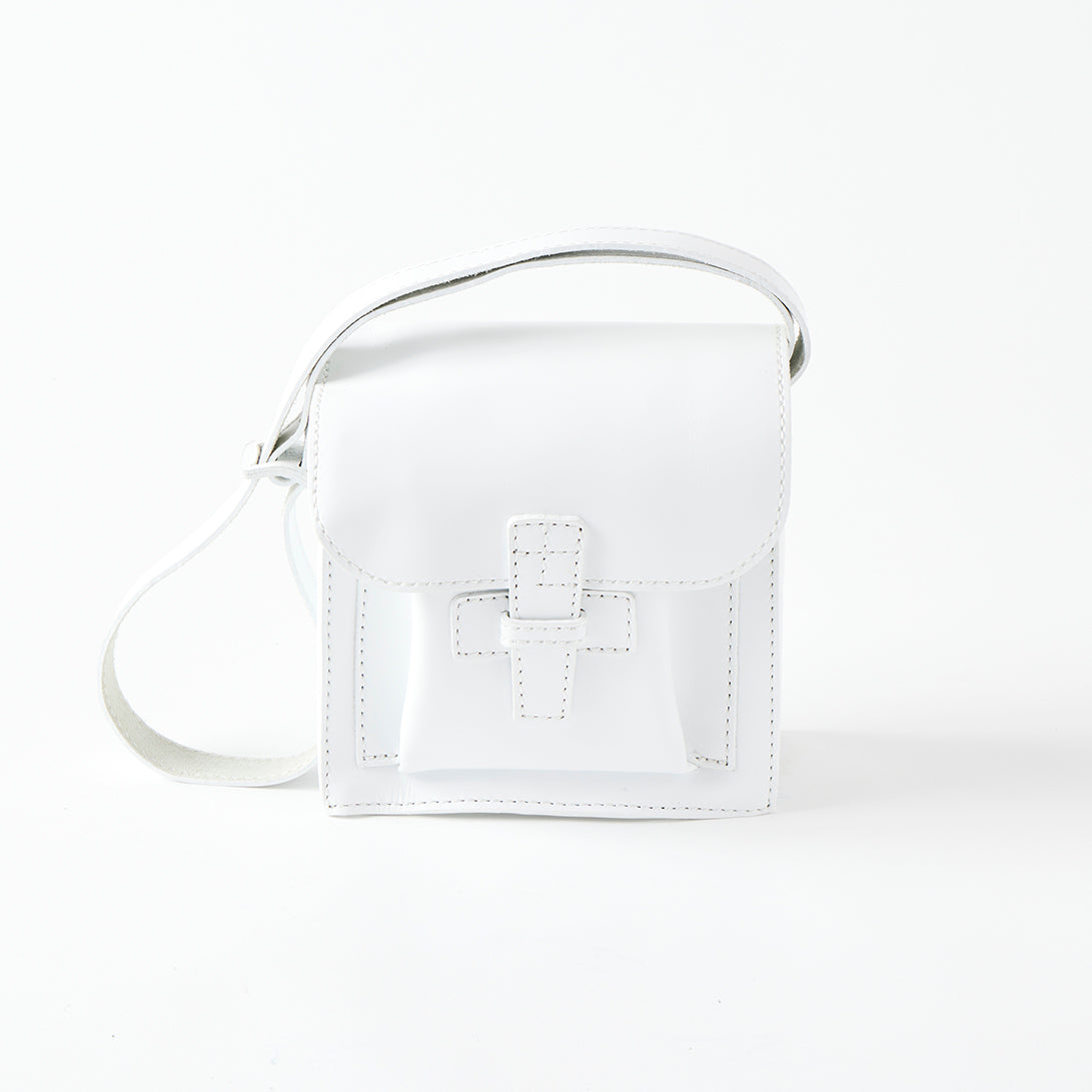 Sac .5 in White by Agnes Baddoo – Tori Jones Studio