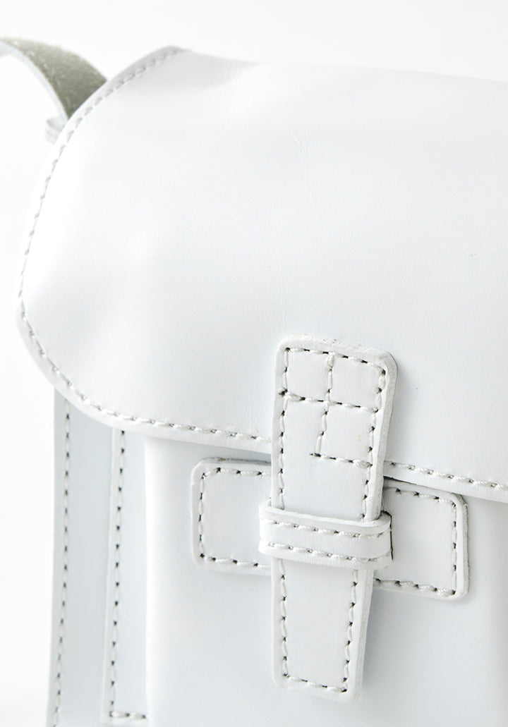 Sac .5 in White by Agnes Baddoo