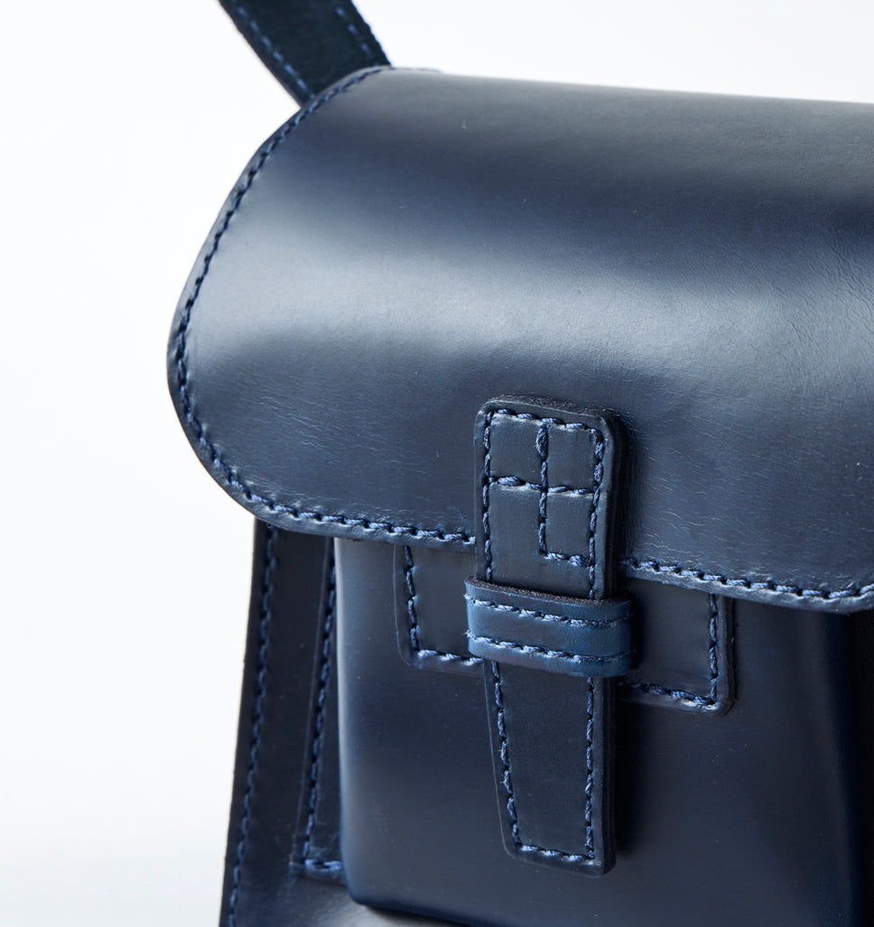 Sac .5 in Navy by Agnes Baddoo