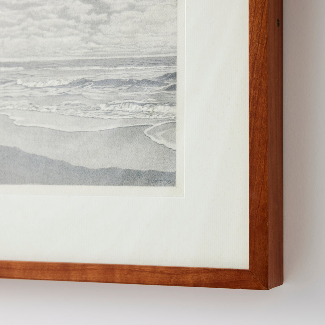 Framed Vintage Seascape Print