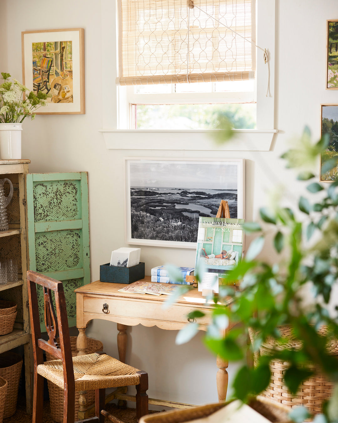 Vintage Pine Desk – Tori Jones Studio