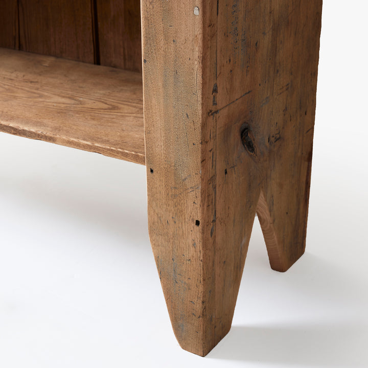 Antique Pine Crock Shelf