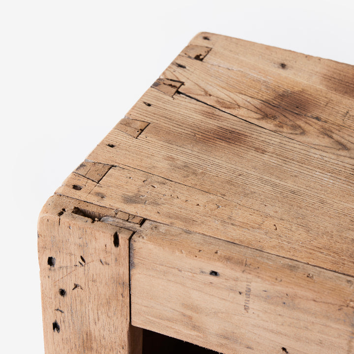 Antique Pine Crock Shelf