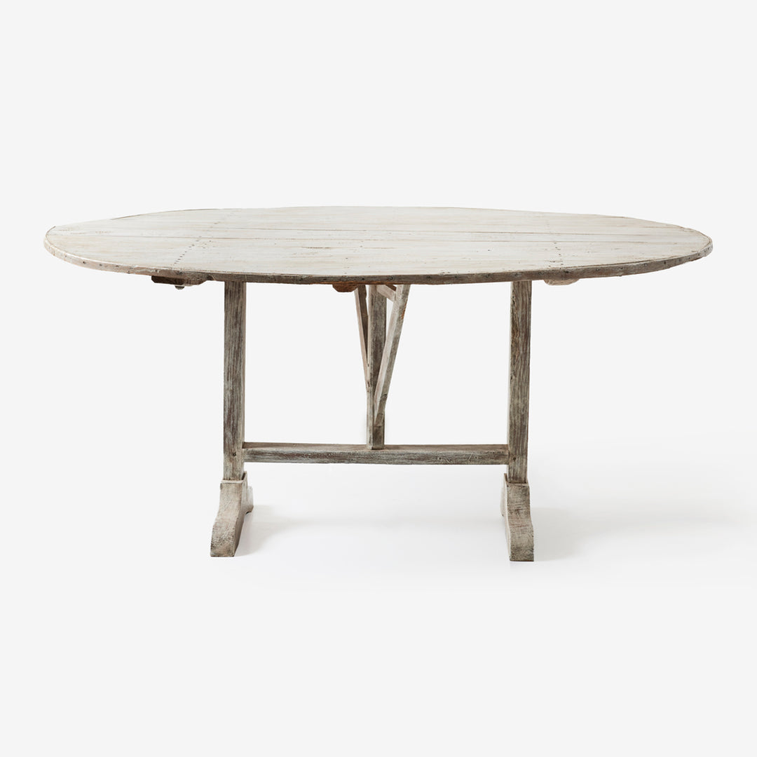 Antique French Wine Tasting Table