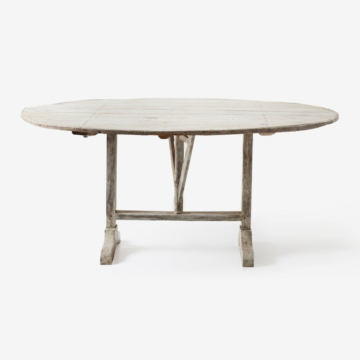 Antique French Wine Tasting Table