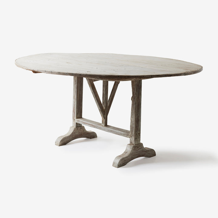 Antique French Wine Tasting Table