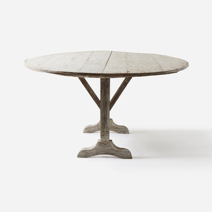 Antique French Wine Tasting Table