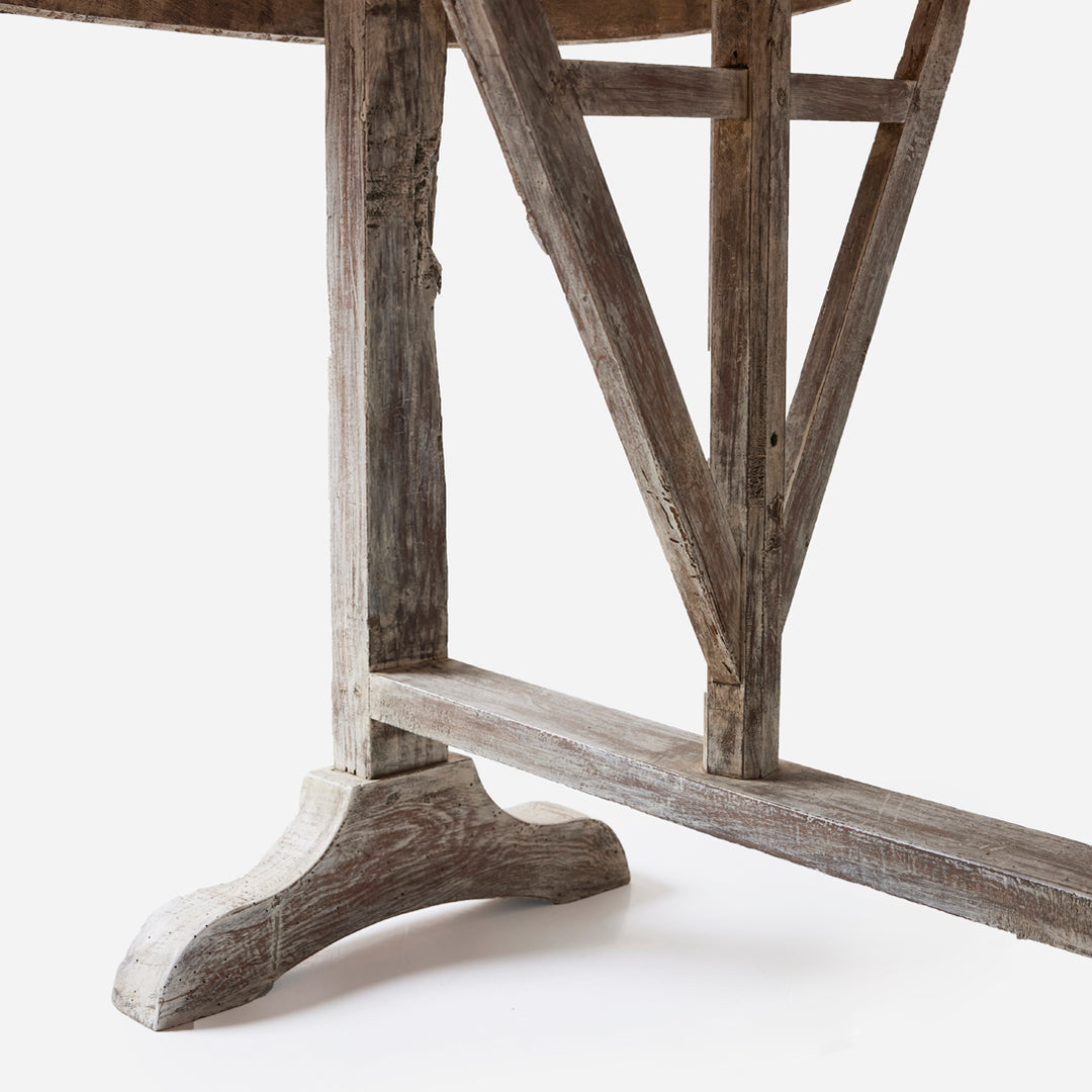 Antique French Wine Tasting Table