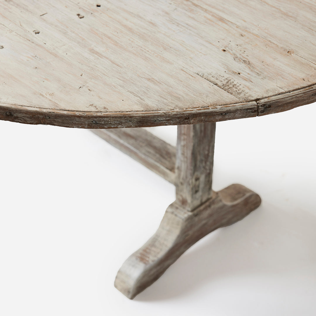 Antique French Wine Tasting Table