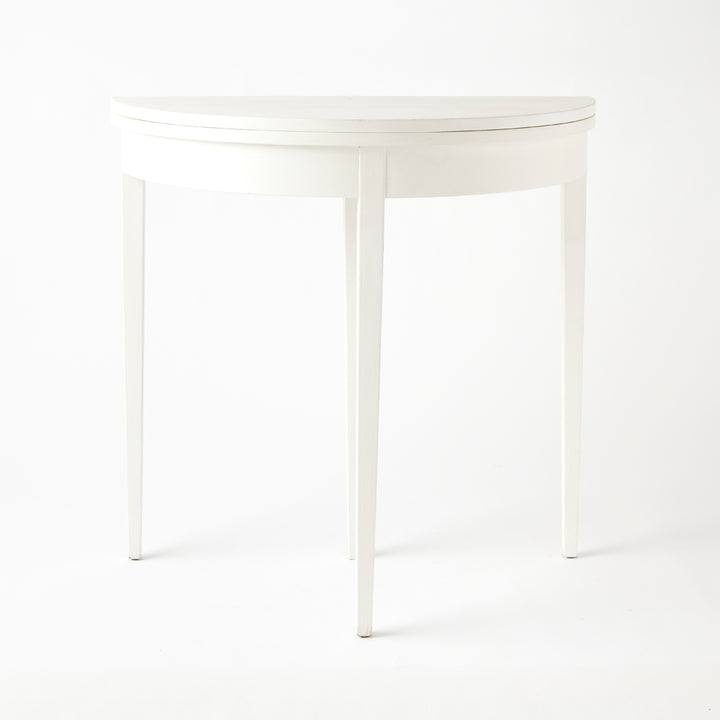Vintage Demilune Table