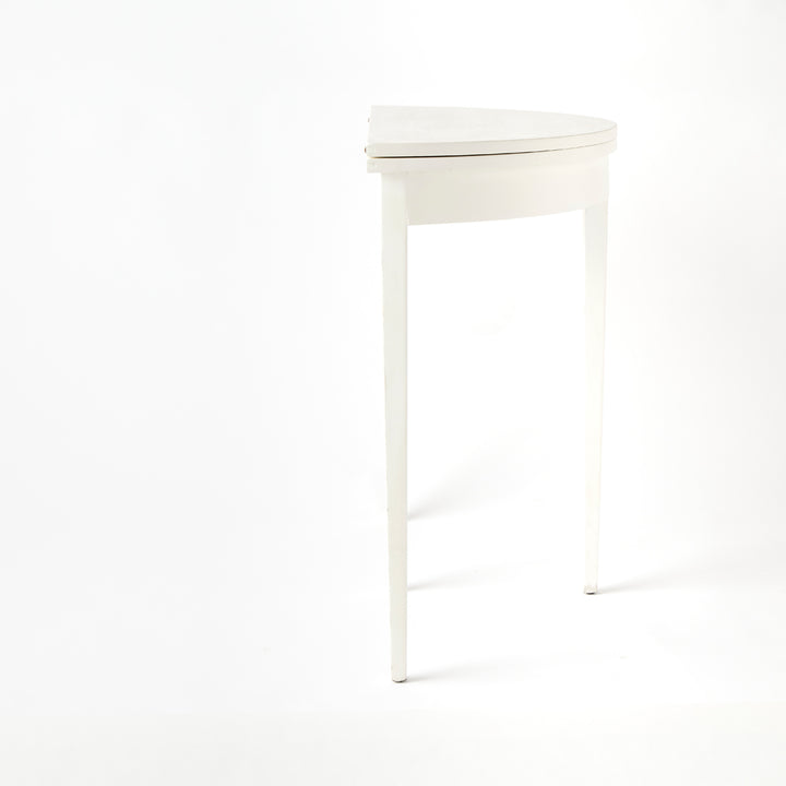 Vintage Demilune Table