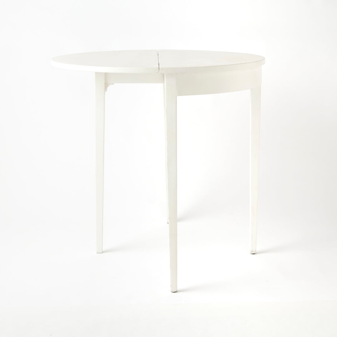 Vintage Demilune Table