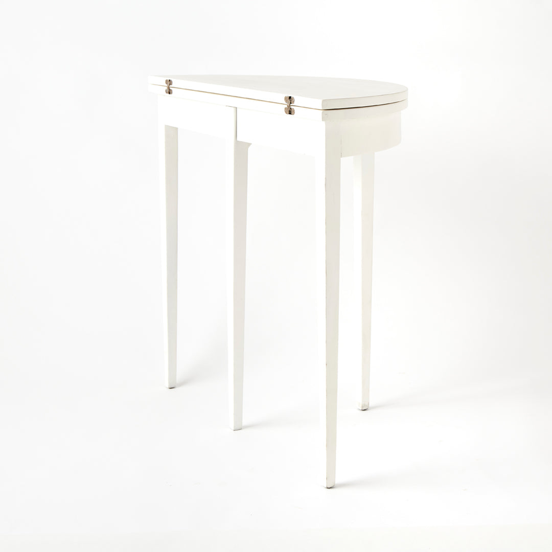 Vintage Demilune Table