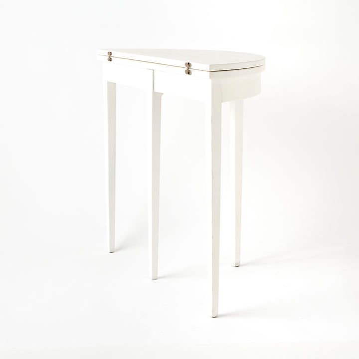 Vintage Demilune Table