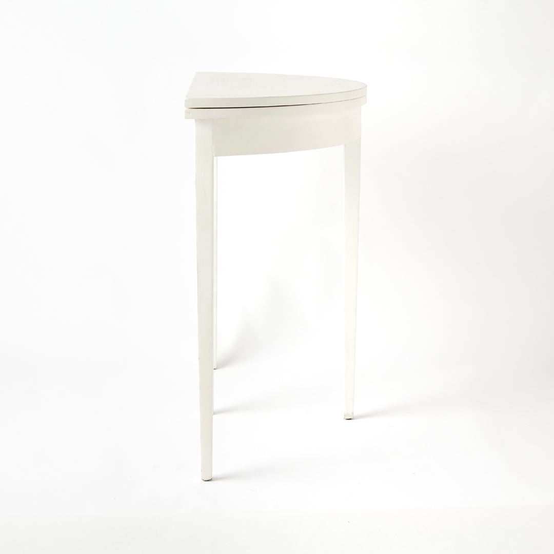 Vintage Demilune Table