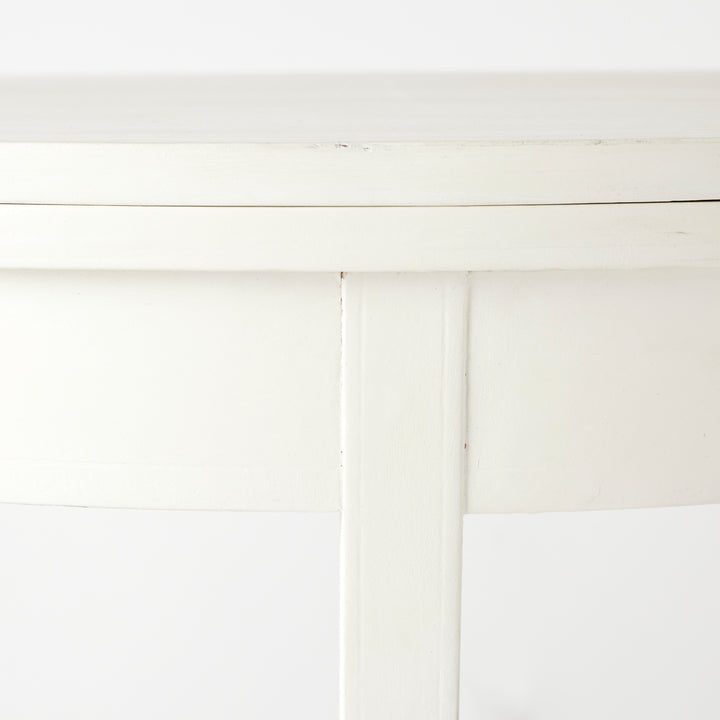Vintage Demilune Table
