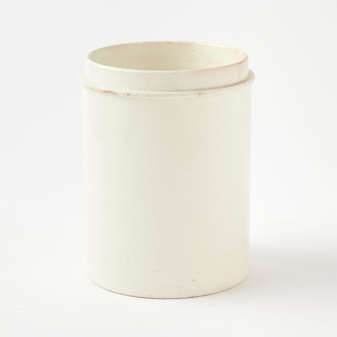 Antique Ironstone Confit Jar