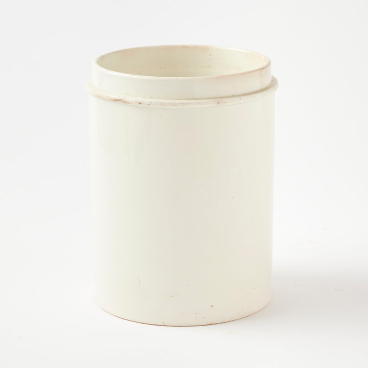 Antique Ironstone Confit Jar