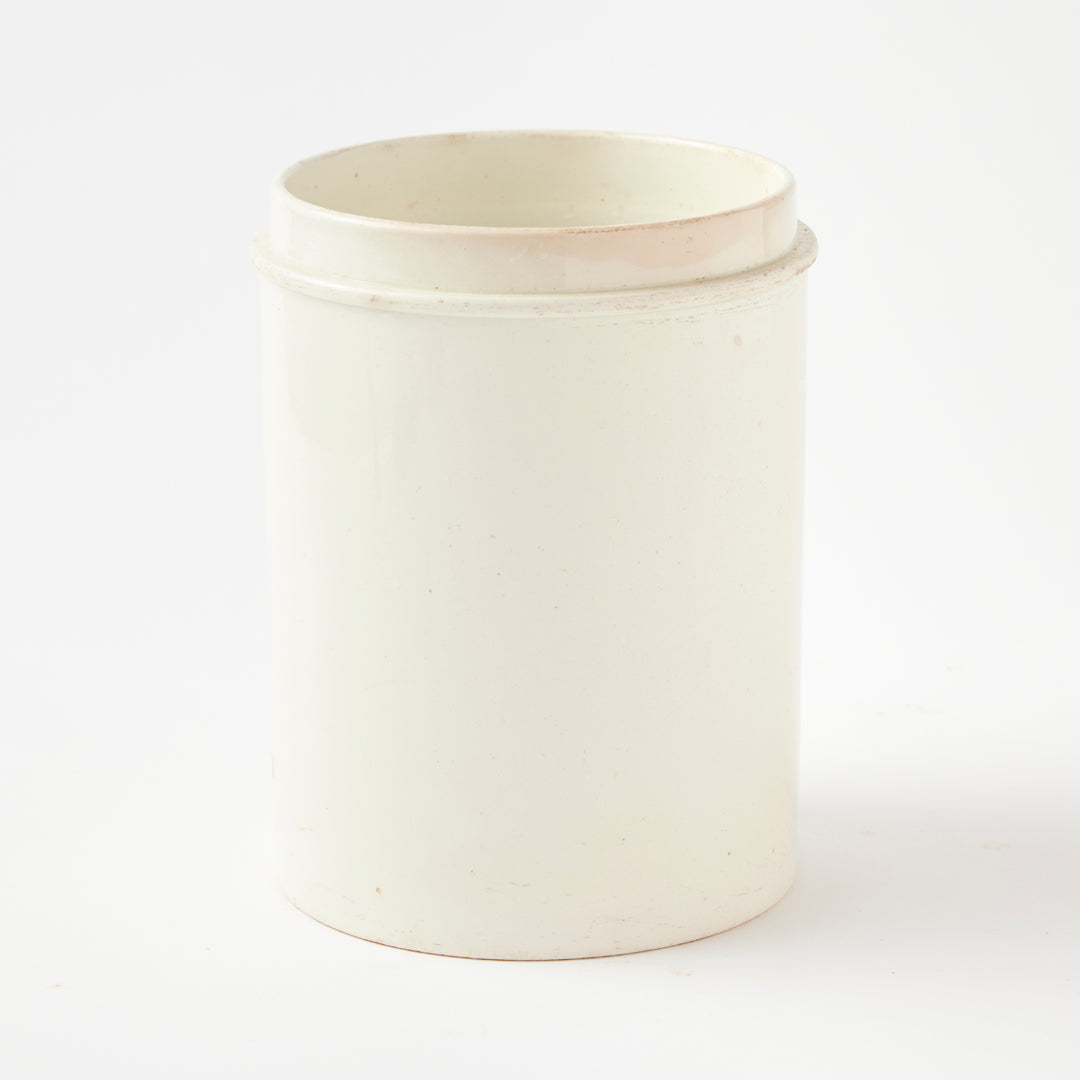 Antique Ironstone Confit Jar