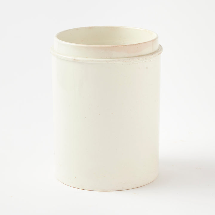 Antique Ironstone Confit Jar