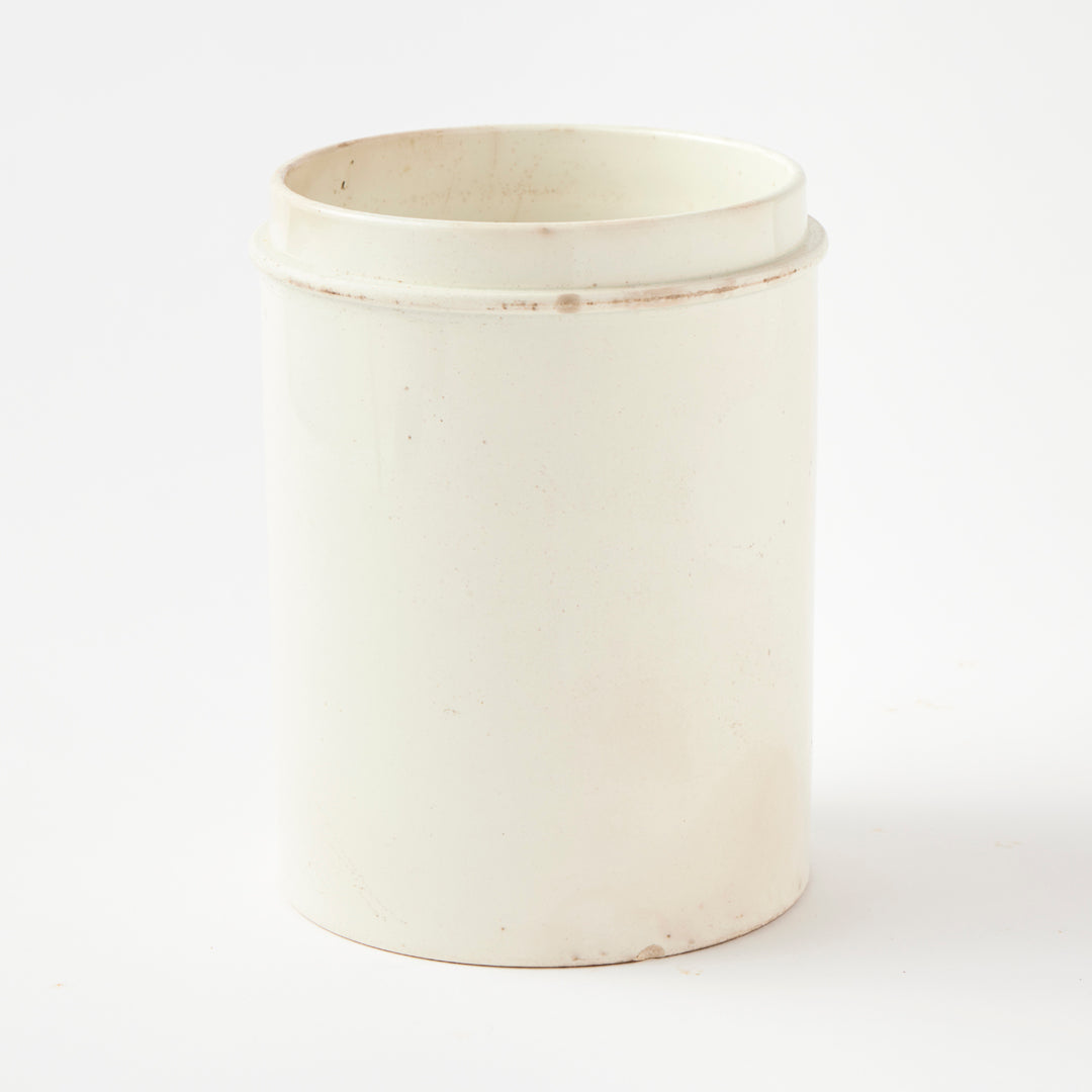 Antique Ironstone Confit Jar