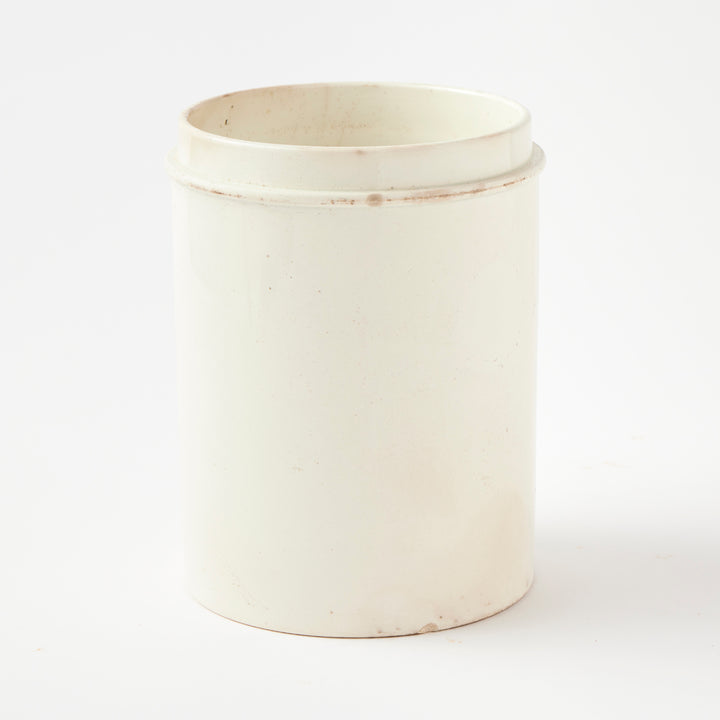 Antique Ironstone Confit Jar