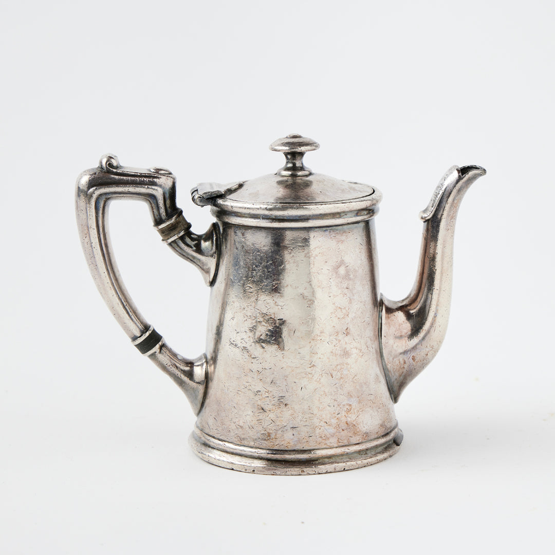 Vintage Hotel Silver Teapot