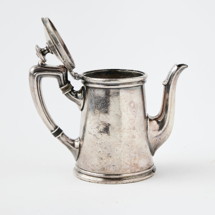 Vintage Hotel Silver Teapot