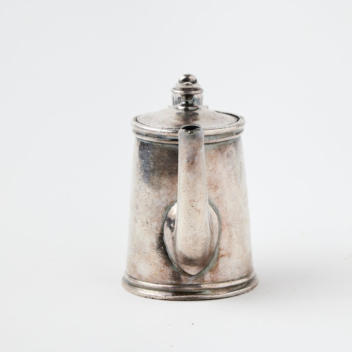 Vintage Hotel Silver Teapot