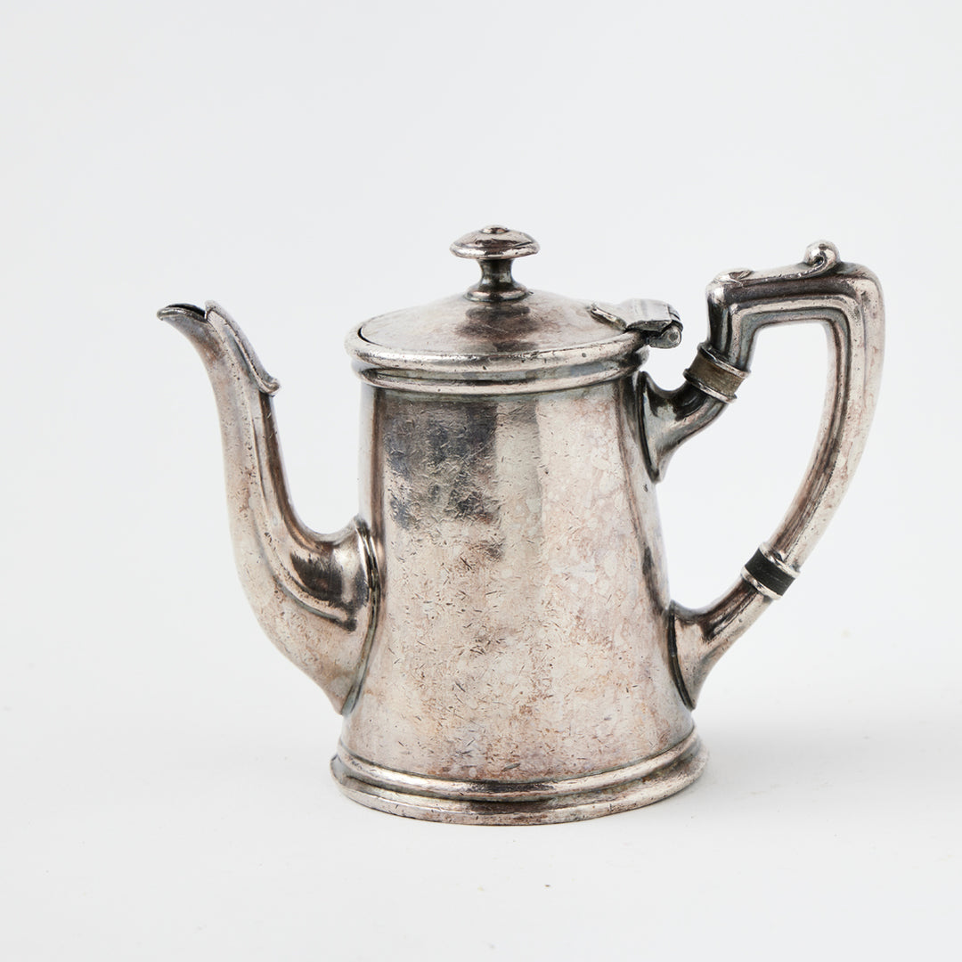 Vintage Hotel Silver Teapot