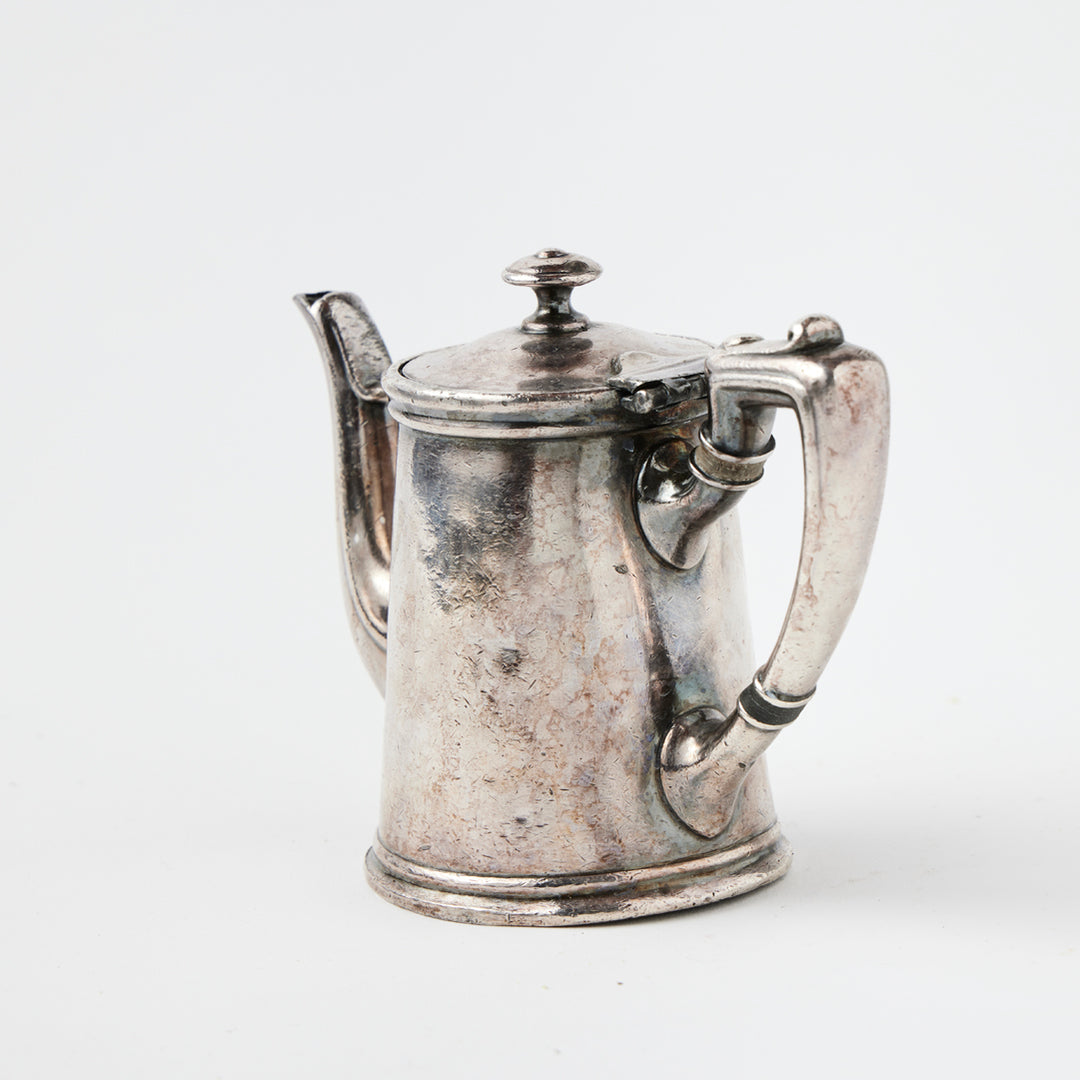 Vintage Hotel Silver Teapot
