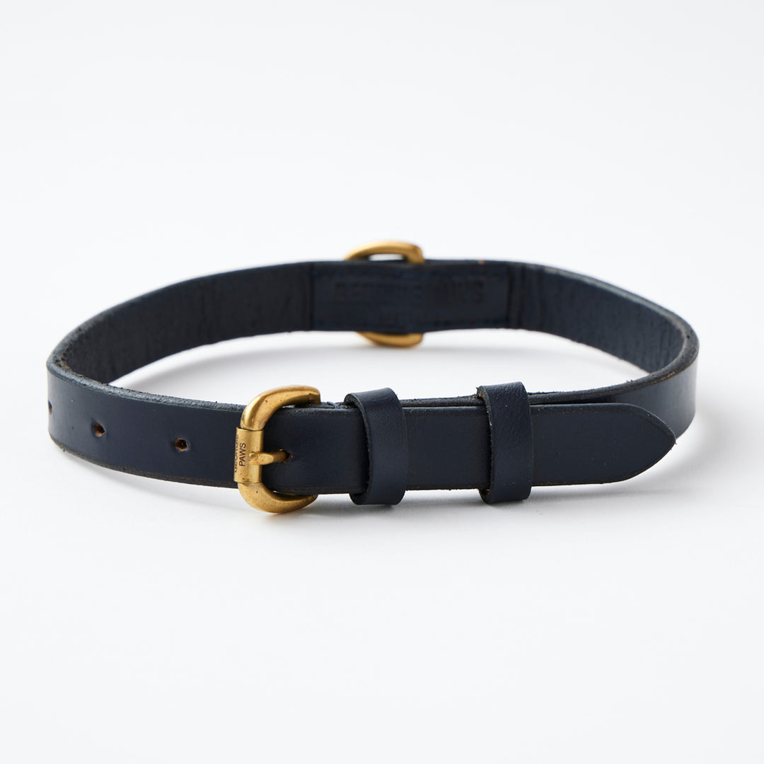 Large Bald Collar in Navy