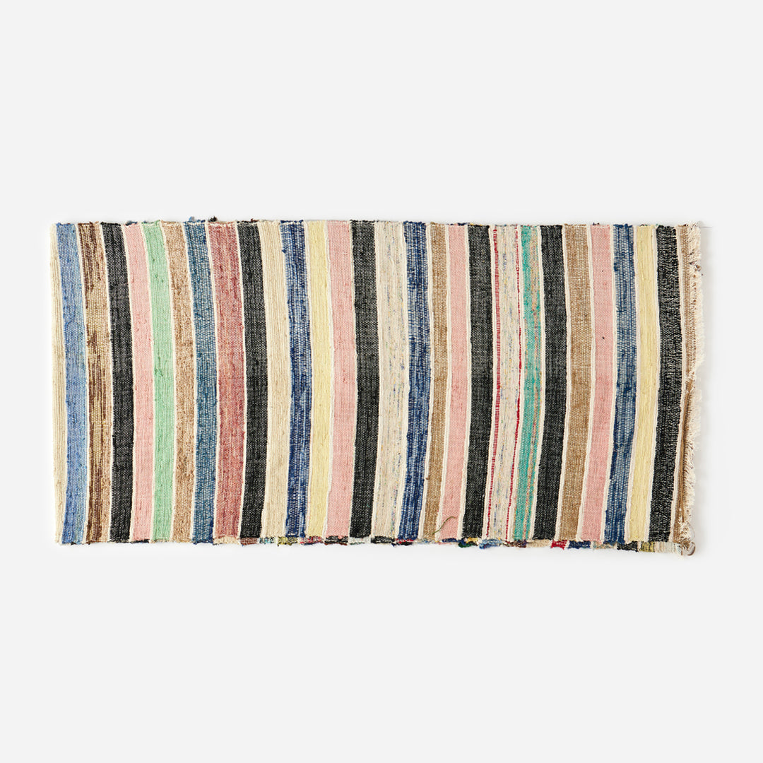 Vintage Rag Rug Runner 2