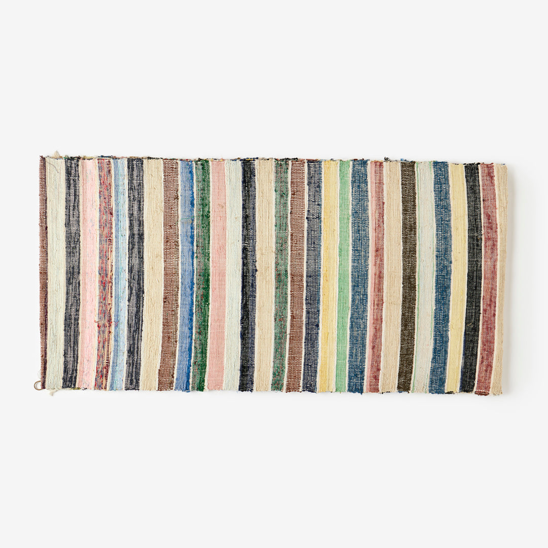 Vintage Rag Rug Runner 2