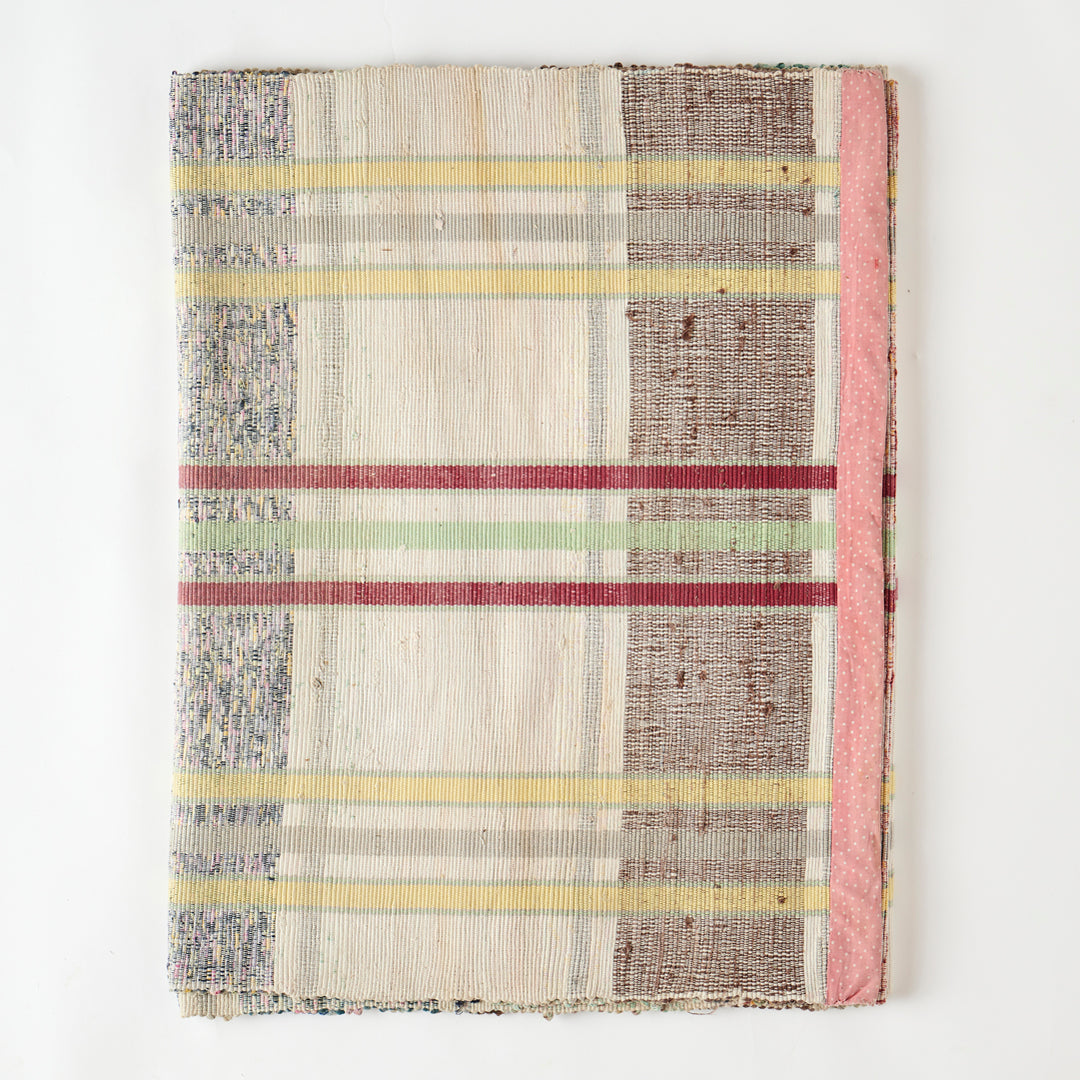 Vintage Rag Rug Runner 1